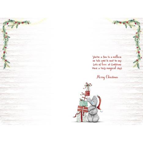 Special Son Me to You Bear Christmas Card Extra Image 1
